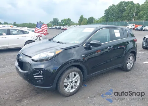 2018 Kia Sportage Lx из США, поврежденный, VIN KNDPMCAC4J7486639